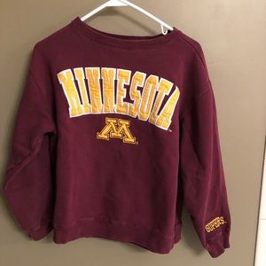 University of Minnesota Crewneck sweatshirt